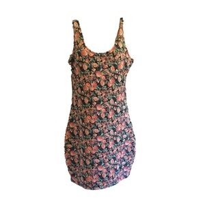 STRETCH Mini Dress Floral Print